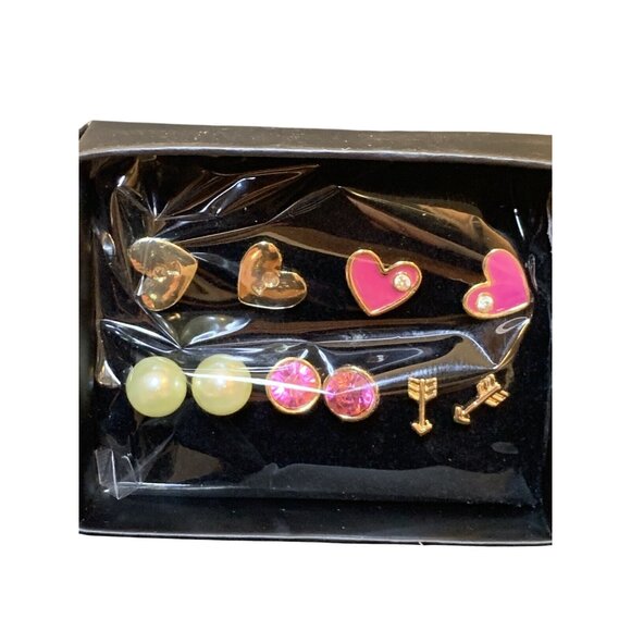 Avon Head Over Heels 5 Pair Earrings Set (1564) - Picture 2 of 4